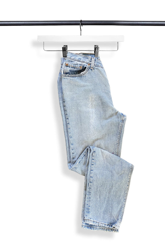 1980s Levi's 501 Jeans with Custom Repairs 28 x 28