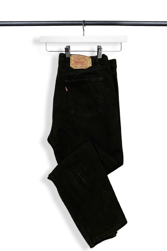 1990s Levi's 501 Jeans Black 38 x 32