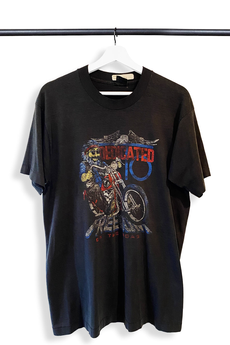 1980s Freedom Fighters Biker T-Shirt – Milk Break