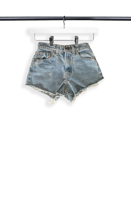 1990s Levi's 501 Jeans Cutoff Mini Shorts - Size 24