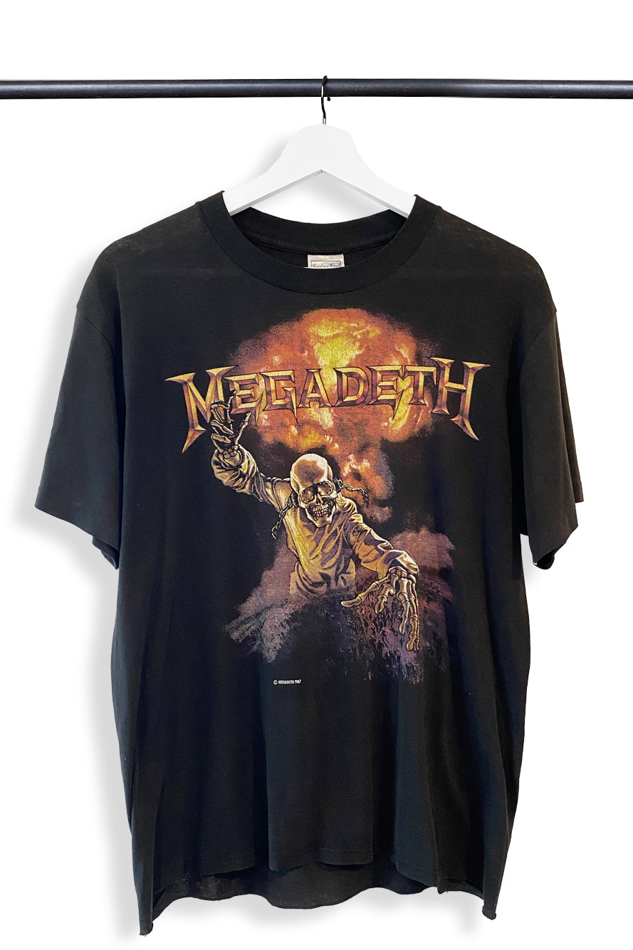 megadeth t shirts vintage